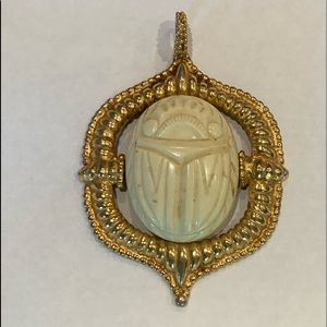 Kenneth Lane Scarab Pendant